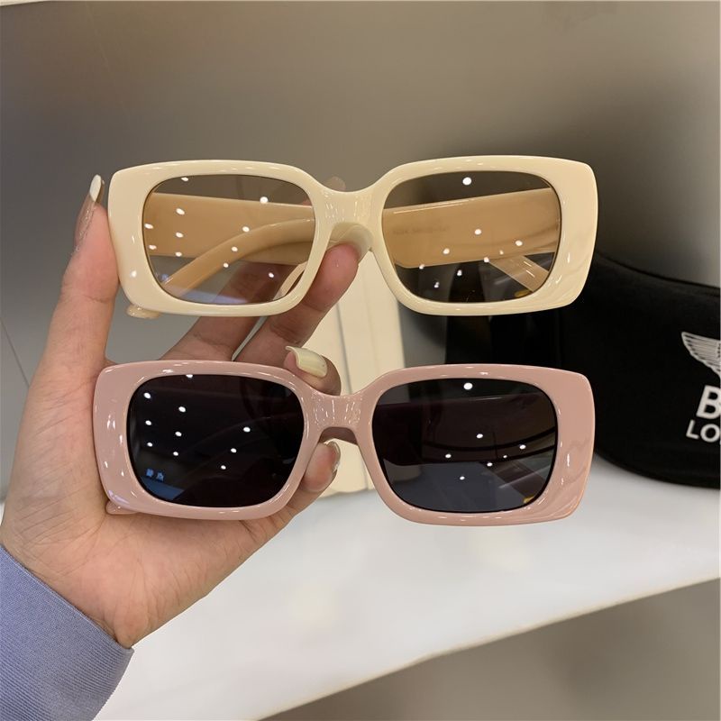 Kính Mát Gọng Vuông Nhỏ Phong Cách Âu Mỹ Thời Trang Mới 2022