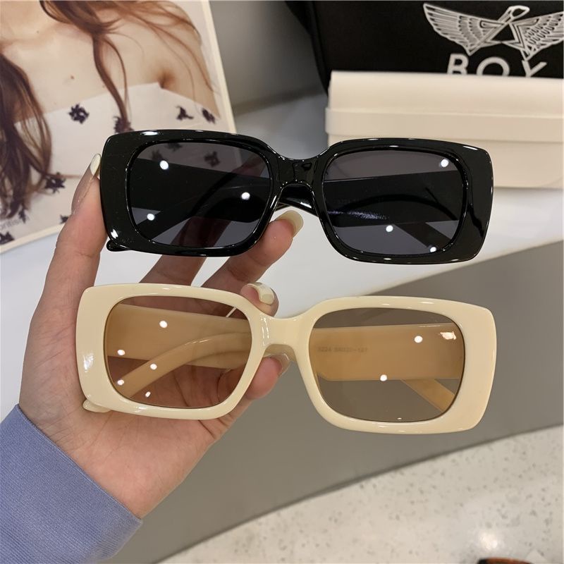 Kính Mát Gọng Vuông Nhỏ Phong Cách Âu Mỹ Thời Trang Mới 2022