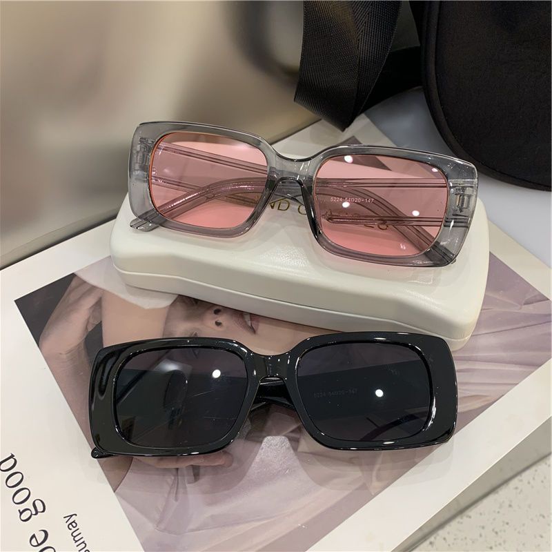 Kính Mát Gọng Vuông Nhỏ Phong Cách Âu Mỹ Thời Trang Mới 2022