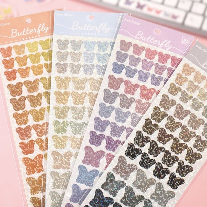 Hình Dán Trang Trí Bươm Bướm Nhiều Màu - ST1294 - BCorner