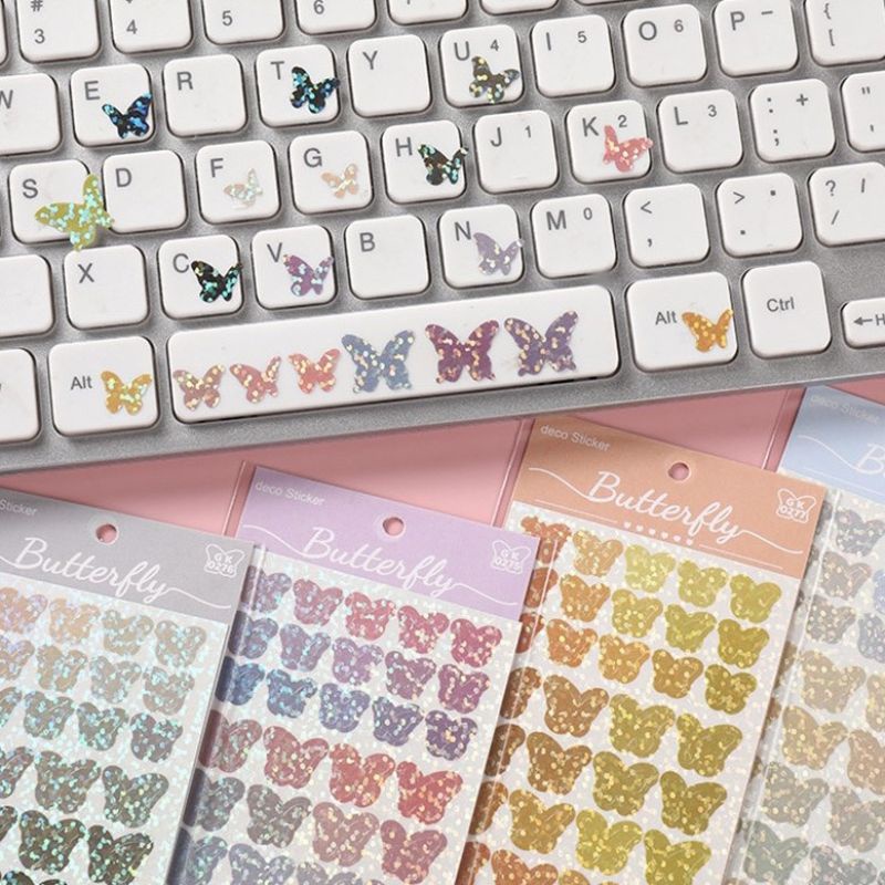 Hình Dán Trang Trí Bươm Bướm Nhiều Màu - ST1294 - BCorner