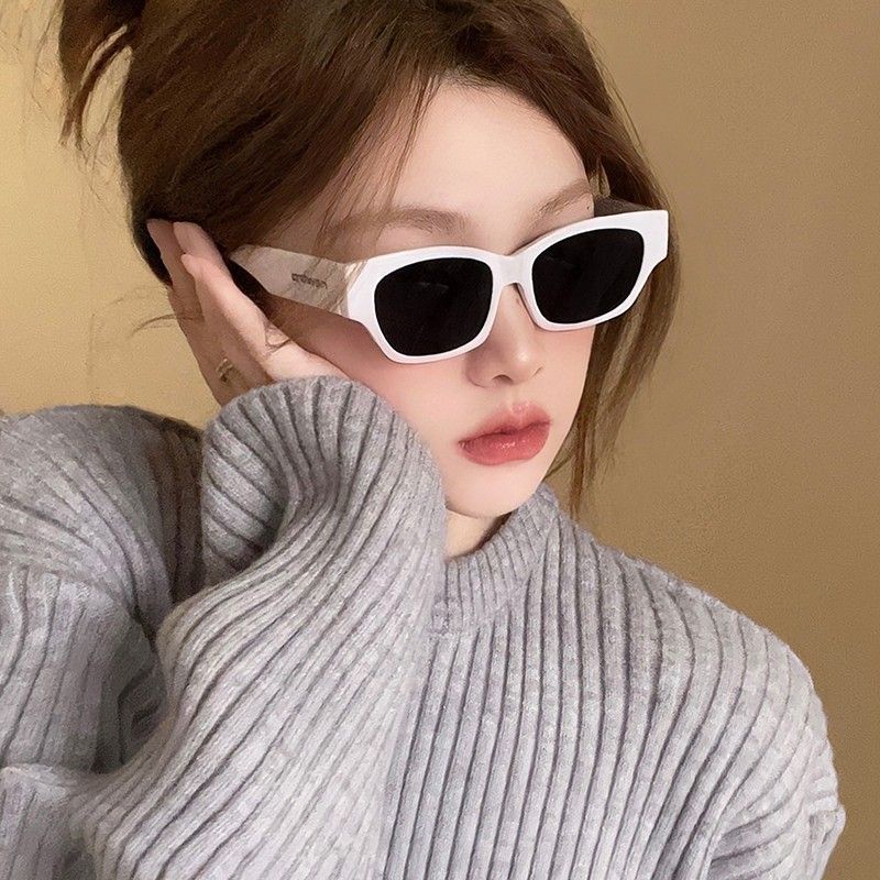 Kính Mát Thời Trang Khung Nhỏ Y2K Phong Cách retro Mỹ Cho Nữ