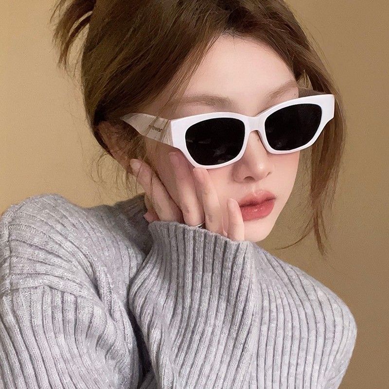 Kính Mát Thời Trang Khung Nhỏ Y2K Phong Cách retro Mỹ Cho Nữ