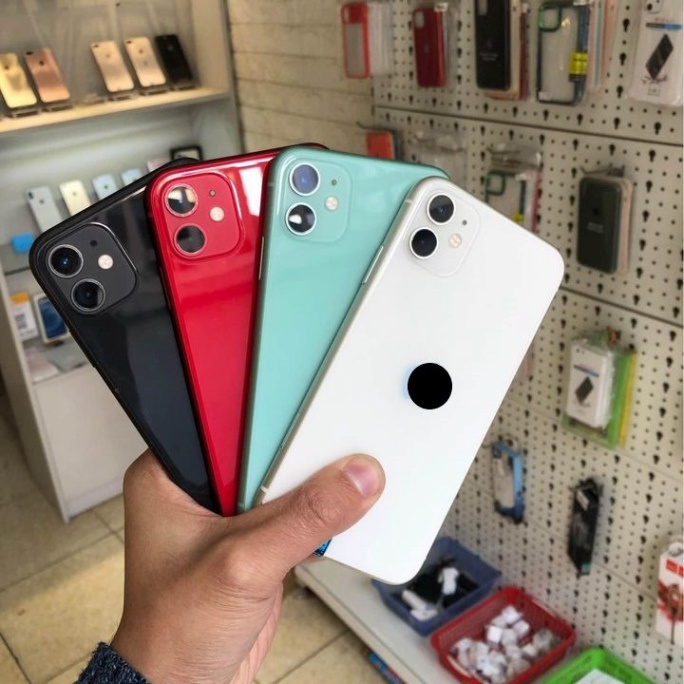 Điện thoại lp 11 màu tím máy mới chính hãng 128G -Haiphat.mobile | BigBuy360 - bigbuy360.vn