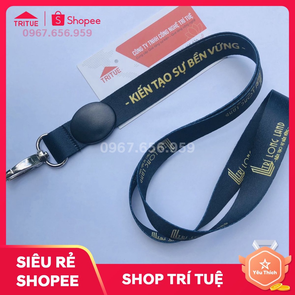 Xưởng In Dây Đeo Thẻ Cho Công Ty Giá Rẻ