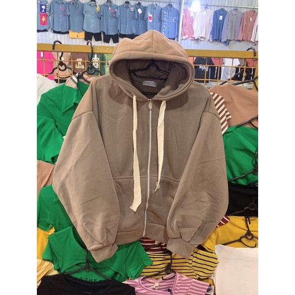 ÁO NỈ NGOẠI TAY PHỒNG FREESIZE < 75kg