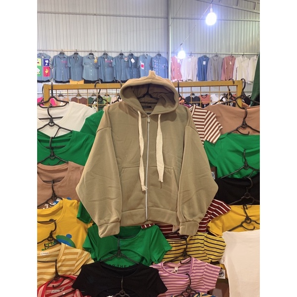 ÁO NỈ NGOẠI TAY PHỒNG FREESIZE < 75kg