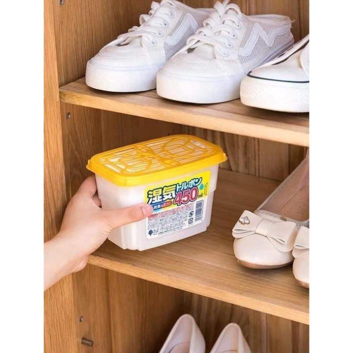 (giá sỉ) HỘP HÚT ẨM NHẬT ĐỂ TỦ GIÀY, TỦ QUẦN ÁO TIỆN LỢI TRONG MÙA NỒM CHO GIA ĐÌNH BẠN