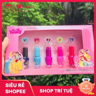 SÉT Sơn móng tay AN TOÀN các nàng công chúa BÓNG ĐẸP cho bé gái