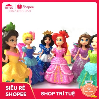 Đồ chơi 6 nàng búp bê thay váy của Disney