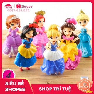 Bộ các nàng công chúa ariel, bạch tuyết, sofia, ....