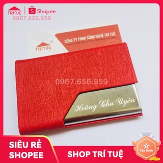 Hộp name card khắc theo yêu cầu lấy ngay, Bạn cần đặt hộp name card khắc theo yêu cầu tại Hà Nội, mua hộp cardvisit
