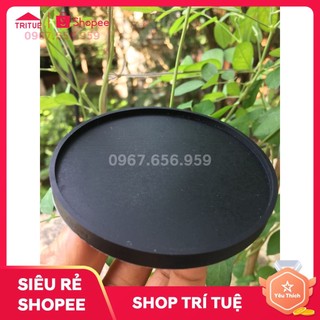 Lót ly cao su có sẵn giá rẻ, Sản xuất đế lót ly cao su màu đen sẵn hàng tại kho, miếng lót cốc chất liệu cao su màu đen