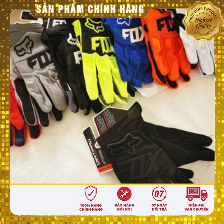 Găng tay Fox Racing cho Mtb Motocross Thể thao ngoài trời Unisex chất lượng cao Tất cả các mùa Găng tay 5 màu
