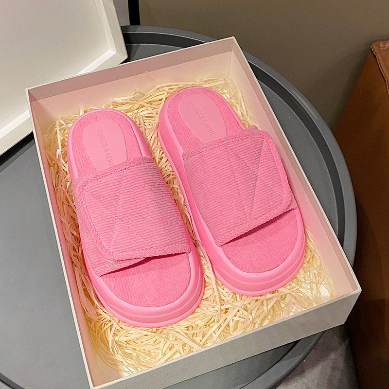 Dép Xỏ Ngón Mùa Hè Đế Dày Mềm Mại Phong Cách Hàn Quốc Dễ Phối Đồ Cho Nữ