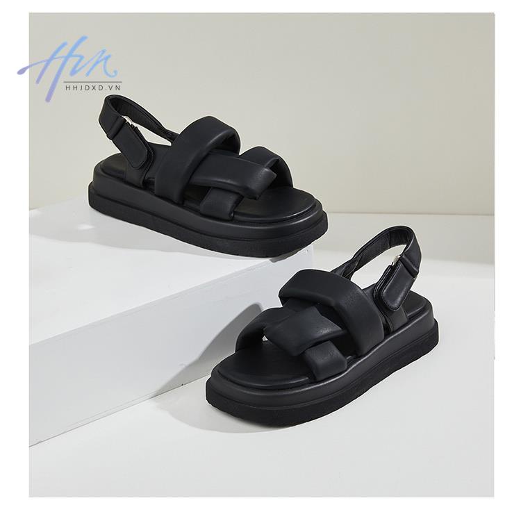 Sandal Đế Dày Thời Trang Mùa Hè 2023 Phong Cách Roman Mới Cho Nữ