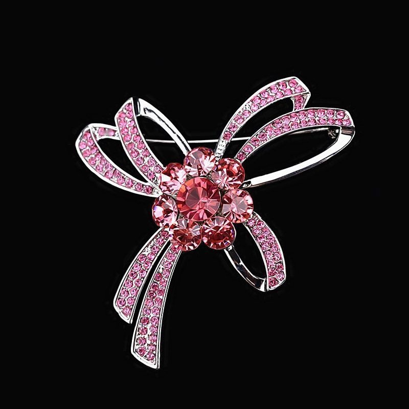 Ghim Cài Áo Hình Nơ Phong Cách Hàn Quốc Thanh Lịch Thời Trang Cho Nữ