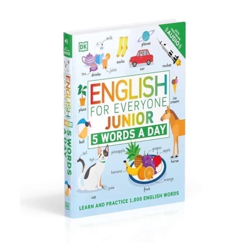 English for Everyone Junior 5 Words a day