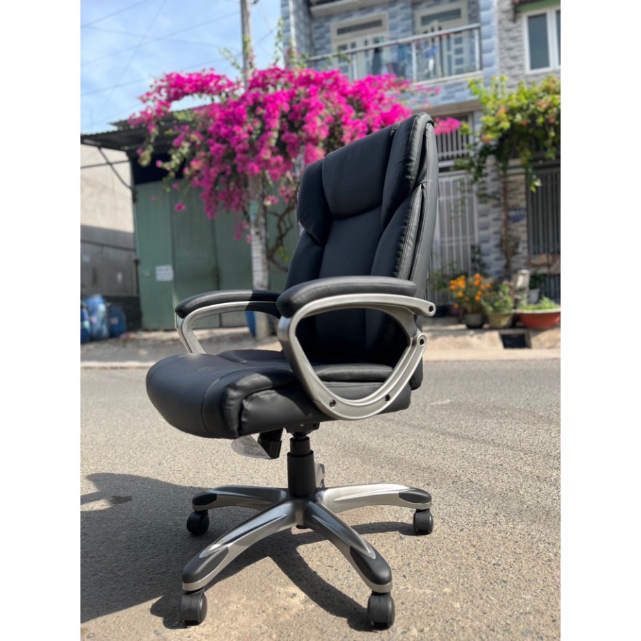 [SALE ĐẬM] -  Ghế làm việc - ghế xoay trưởng phòng da nhập khẩu CHÍNH HÃNG - bảo hành 12 tháng | BigBuy360 - bigbuy360.vn