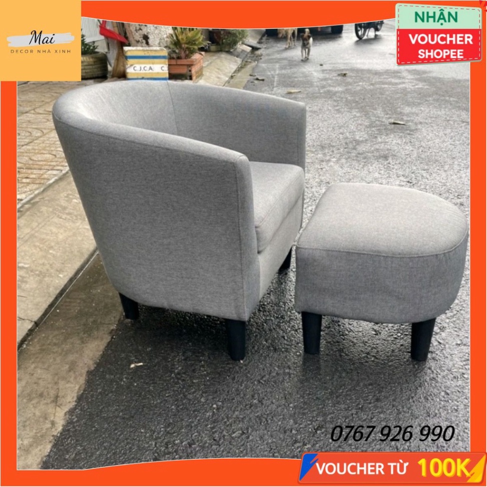 [SALE ĐẬM] -  Sofa đơn thư giãn - ghế nail mini - ghế sofa decor phòng cực xinh - BẢO HÀNH CHÍNH HÃNG 1 ĐỔI 1