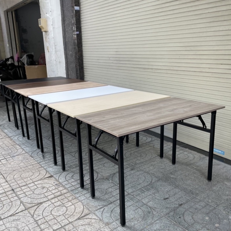 [SALE ĐẬM] -  Bàn làm việc gấp gọn chân sắt tiện lợi - bảo hành 12 tháng | BigBuy360 - bigbuy360.vn