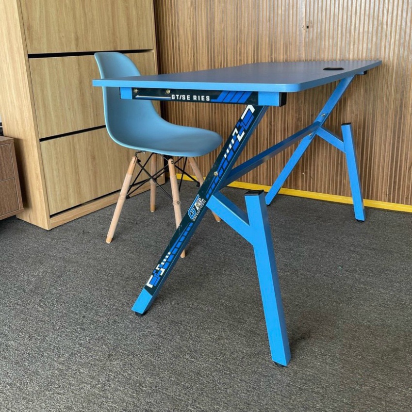 Bàn làm việc chữ K (bàn gaming) gấp gọn được thiết kế hầm hố, khung sắt chắc chắn, kiểu dáng hiện đại - BẢO HÀNH 12THÁNG | BigBuy360 - bigbuy360.vn