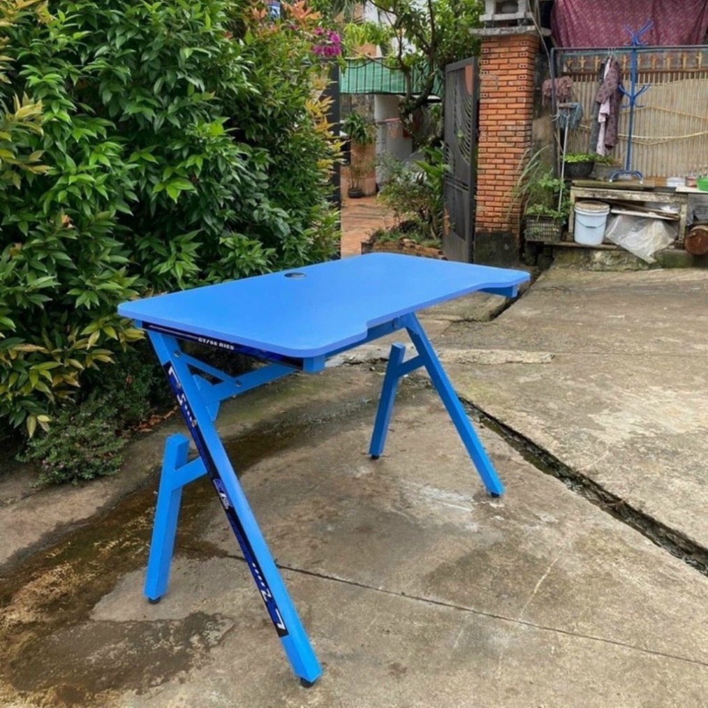 Bàn làm việc chữ K (bàn gaming) gấp gọn được thiết kế hầm hố, khung sắt chắc chắn, kiểu dáng hiện đại - BẢO HÀNH 12THÁNG | BigBuy360 - bigbuy360.vn