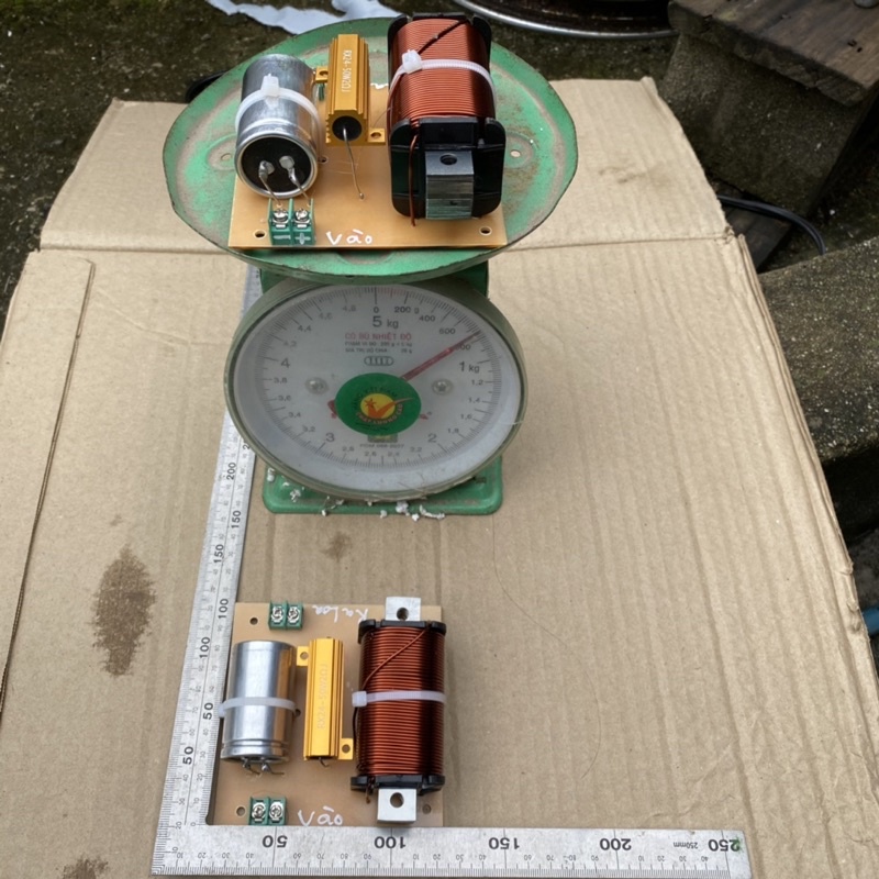 Phân tần sub hơi bass 30 coil 65 - coil 100