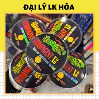 Dù Toman Lk Hòa chuyên câu lure dài 150m New 2023