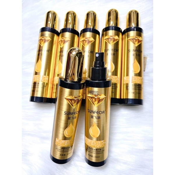 xịt dưỡng cân bằng độ ẩm ,giúp tóc phục hồi nhanh chóng Sunfeor 220ml