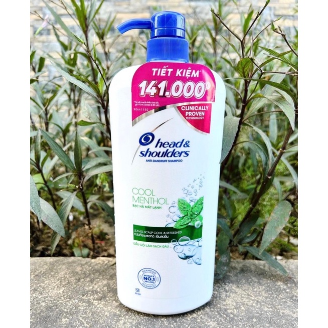Dầu gội bạc hà Head & Shoulders 1200ml