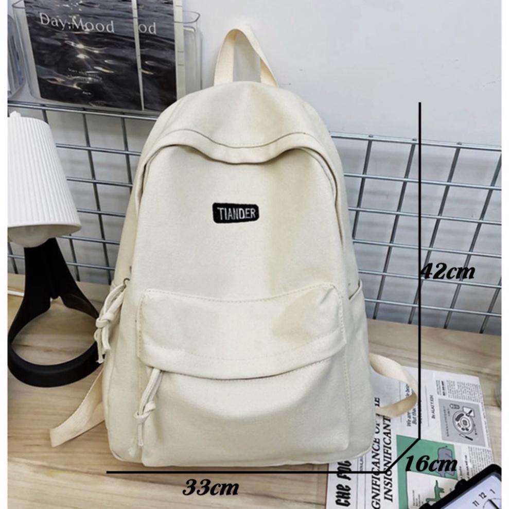 Balo nam nữ ulzzang chất canvas vintage hàng Quảng Châu | BL010