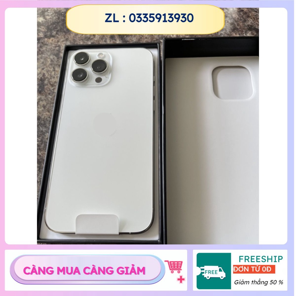 [Giá Sập Sàn] [RẺ VÔ ĐỊCH] Điện thoại 13 PRM 128GB màu trắng - Chính Hãng - Rẻ nhất thị trường - 1 đổi 1 trong 7 ngày | BigBuy360 - bigbuy360.vn
