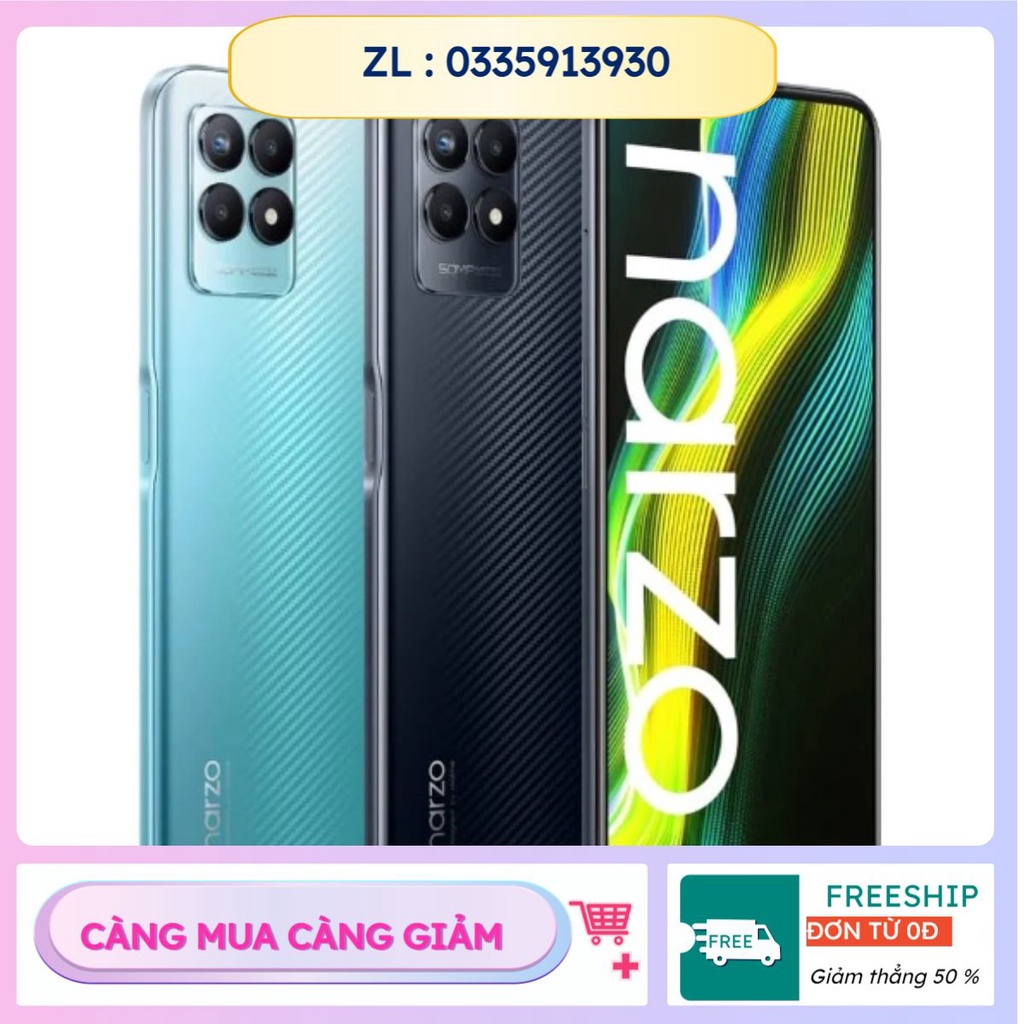 Điện Thoại Realme Narzo 50 - Hàng Chính Hãng - 1 đổi 1 trong 7 ngày