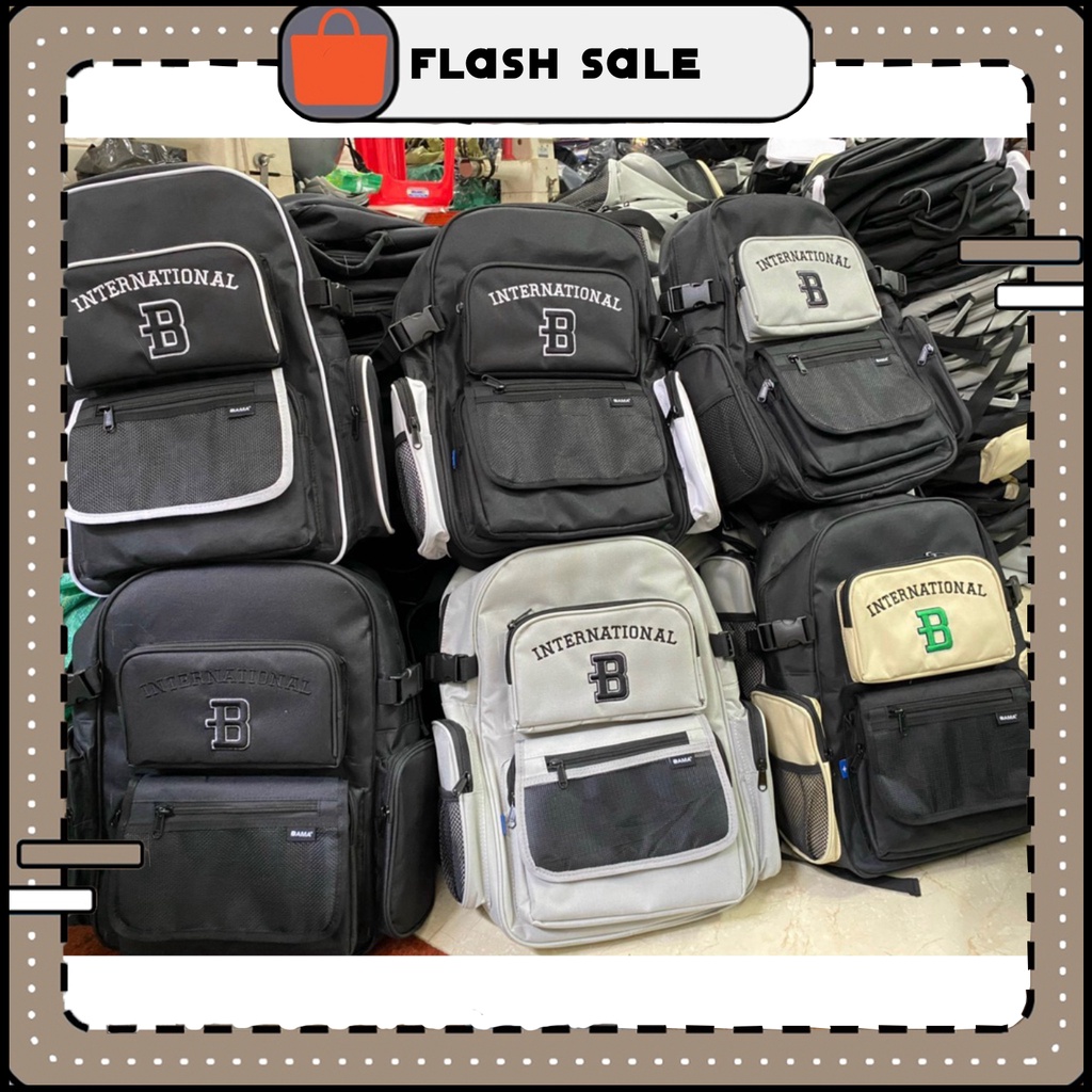 Balo BAMA BORDER BACKPACK  | BALO chữ B INTERNATIONAL
