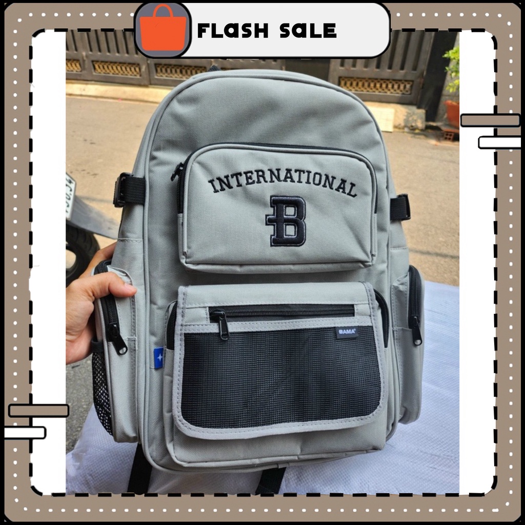 Balo BAMA BORDER BACKPACK  | BALO chữ B INTERNATIONAL