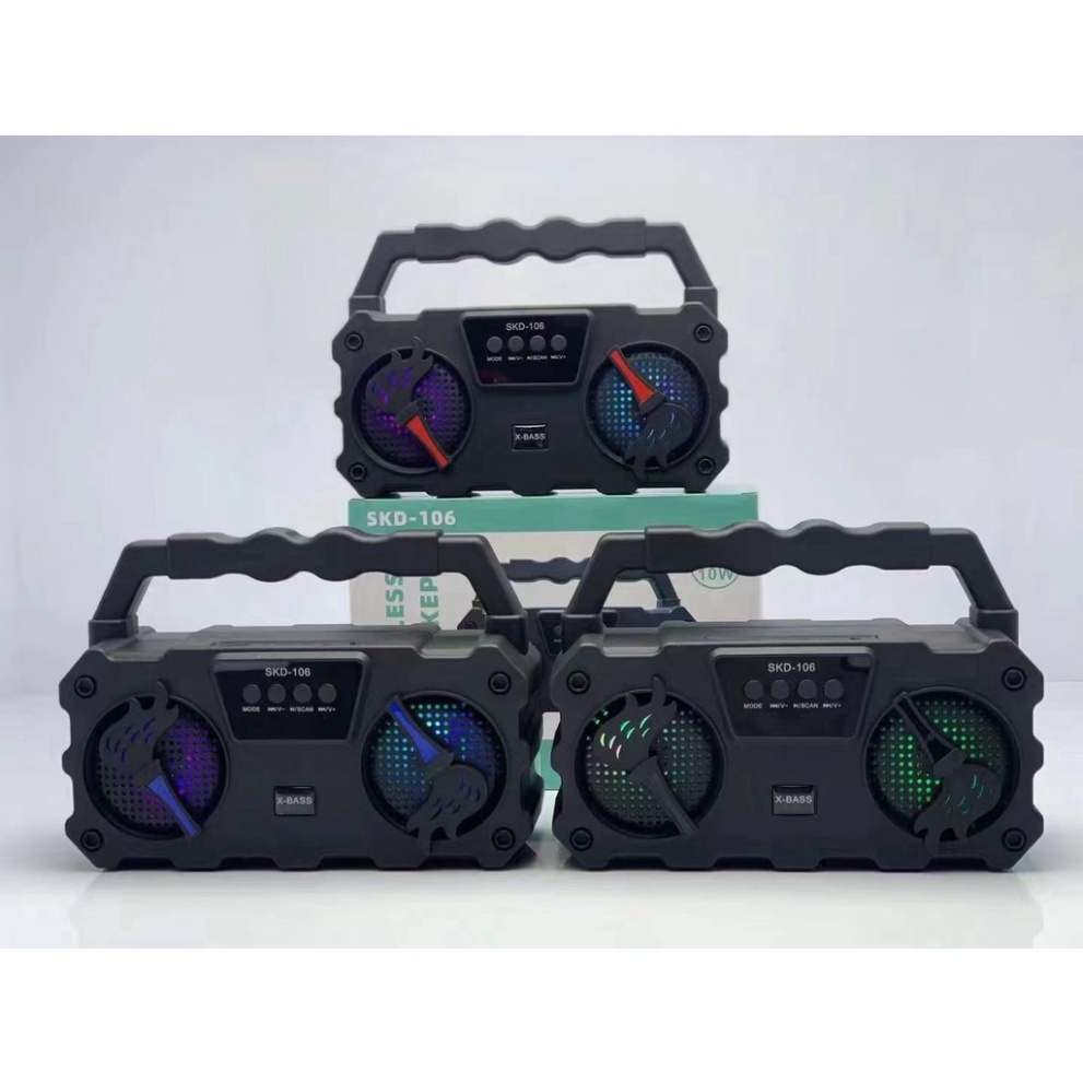 Loa Bluetooth Hát Karaoke SKD -106 Tặng Kèm Mic