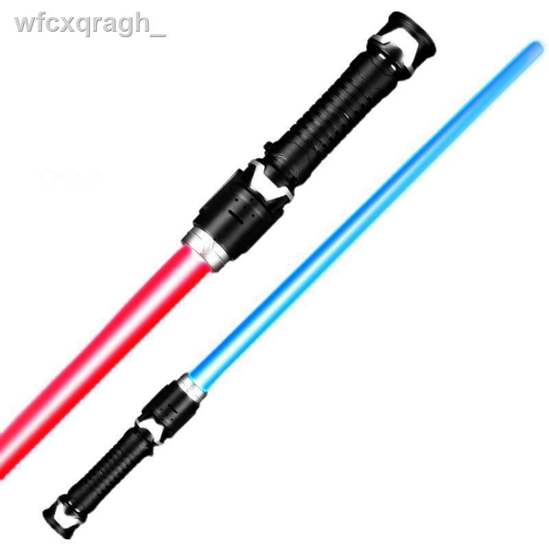 ◙wfcxqragh_Thanh kiếm laze Star Wars Ánh sáng đồ chơi phát đèn flash huỳnh quang ngày quốc khánh cho trẻ e