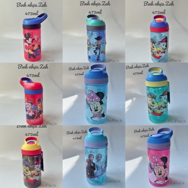 Bình nhựa Zak 473ml