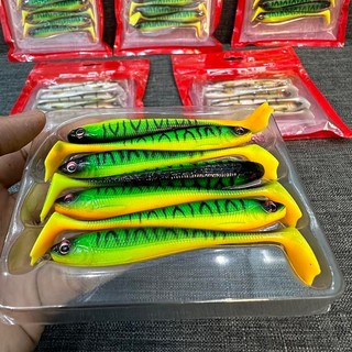 Combo mồi mềm câu lure nff + lưỡi ar15