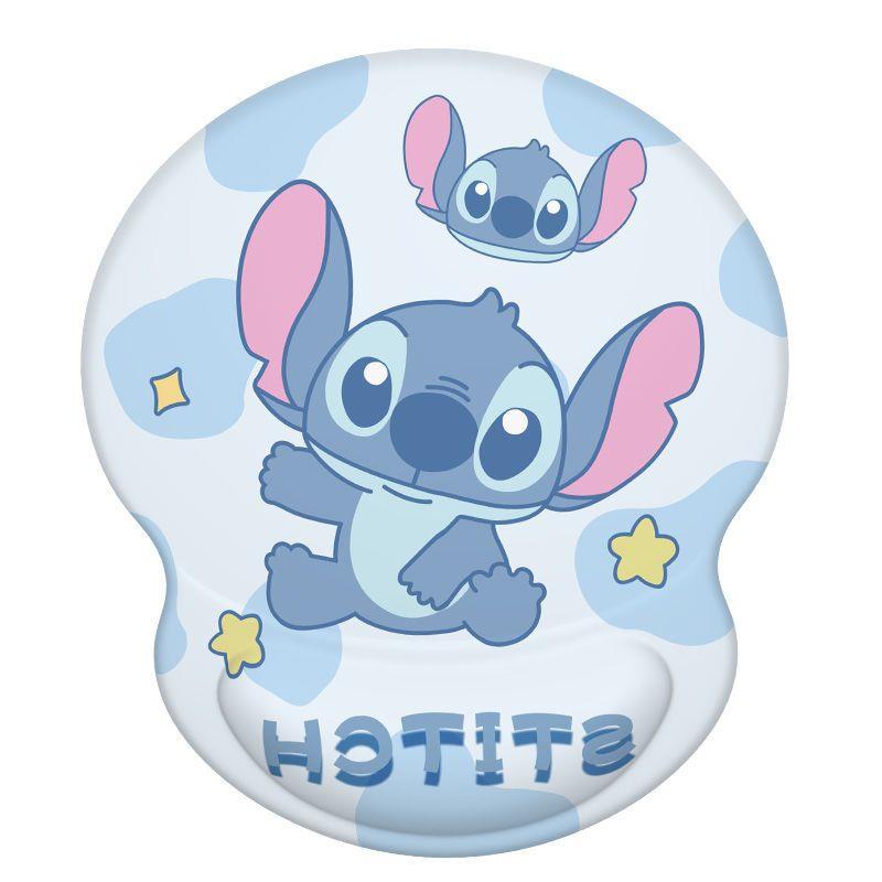 Tấm Lót Chuột Và Bàn Phím Bằng silicone Dày Ba Chiều Hình Stitch 3D Dễ Thương