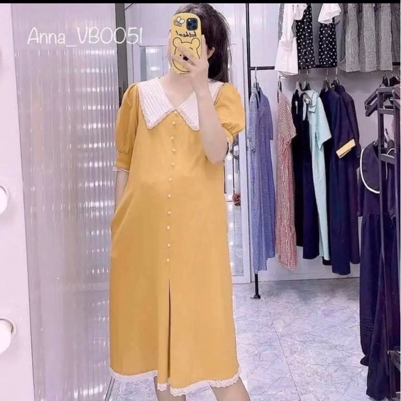 đính ngọc giữa phối cổ ren xinh xắn tôn da