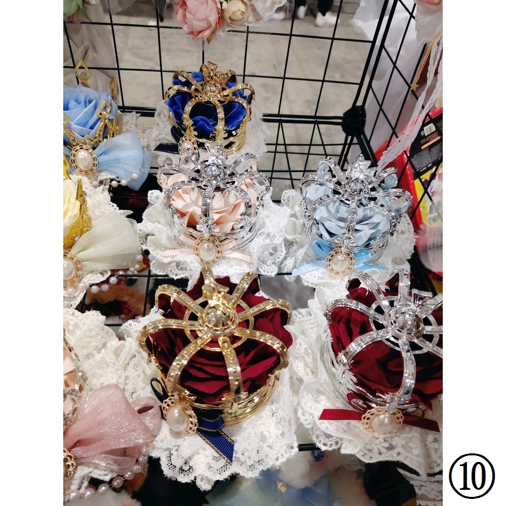 Băng Đô Cài Tóc Hình Vương Miện Công Chúa lolita Xinh Xắn