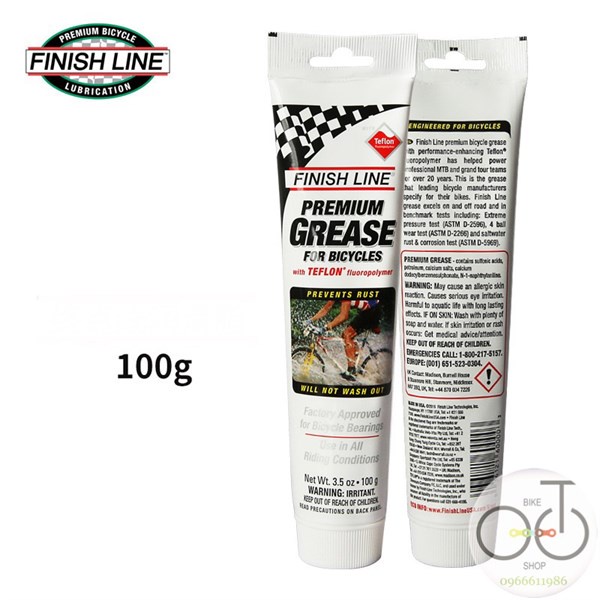 Mỡ bò Finish Line Grease 100 Gram