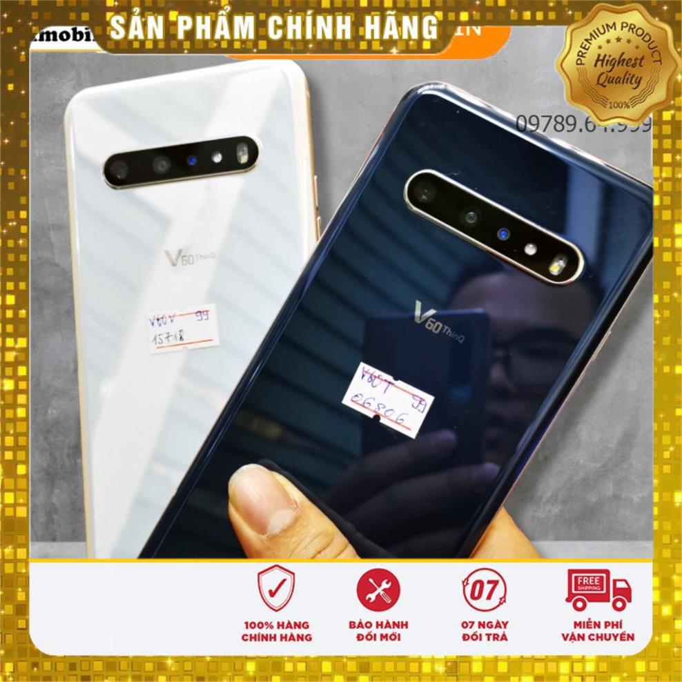 ĐIỆN THOẠI LG V60 thinQ 5G Ram8GB/128Gb/PIN 5000mAh máy đã qua sử dụng nguyên zin bao test đổi trả