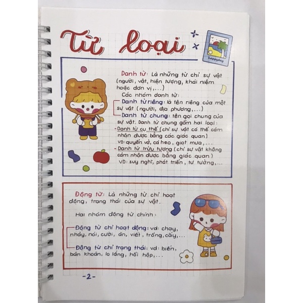 Sổ tay takenote tiếng việt 4-5