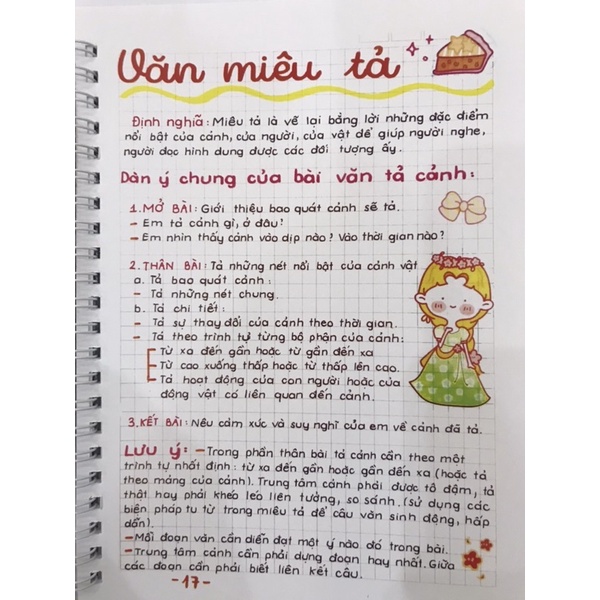 Sổ tay takenote tiếng việt 4-5