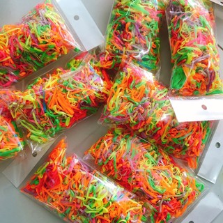 [GIÁ SỈ] Thun cột tóc bịch mix đủ màu 100g/ 500g