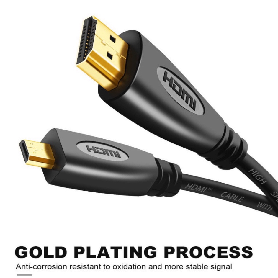 Cáp Chuyển Micro / Mini HDMI Sang HDMI Dài 1M - 10M ID Tech M2H101 - Bảo Hành 24T Đổi Mới