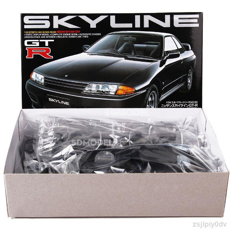 Xe lắp ghép Tamiya mô hình 24090 1/24 xe thể thao Nissan Skyline GT-R